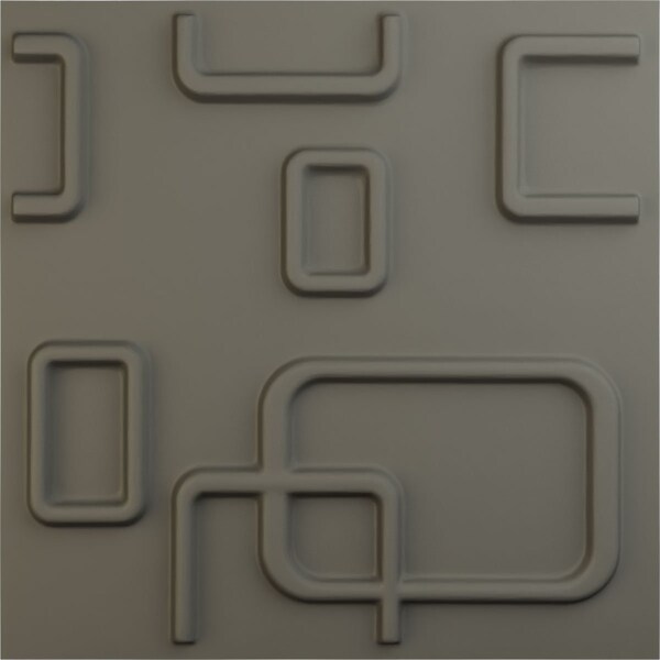 Ekena Millwork 11 7/8in. W x 11 7/8in. H Oslo EnduraWall Decorative 3D Wall Panel Covers 0.98 Sq. Ft. WP12X12OSISG - main